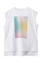 【スリー ドッツ/three dots】のグラフィックT タンクトップ MARBLE PINK|ID: prp329100004932429 ipo3291000000037021158