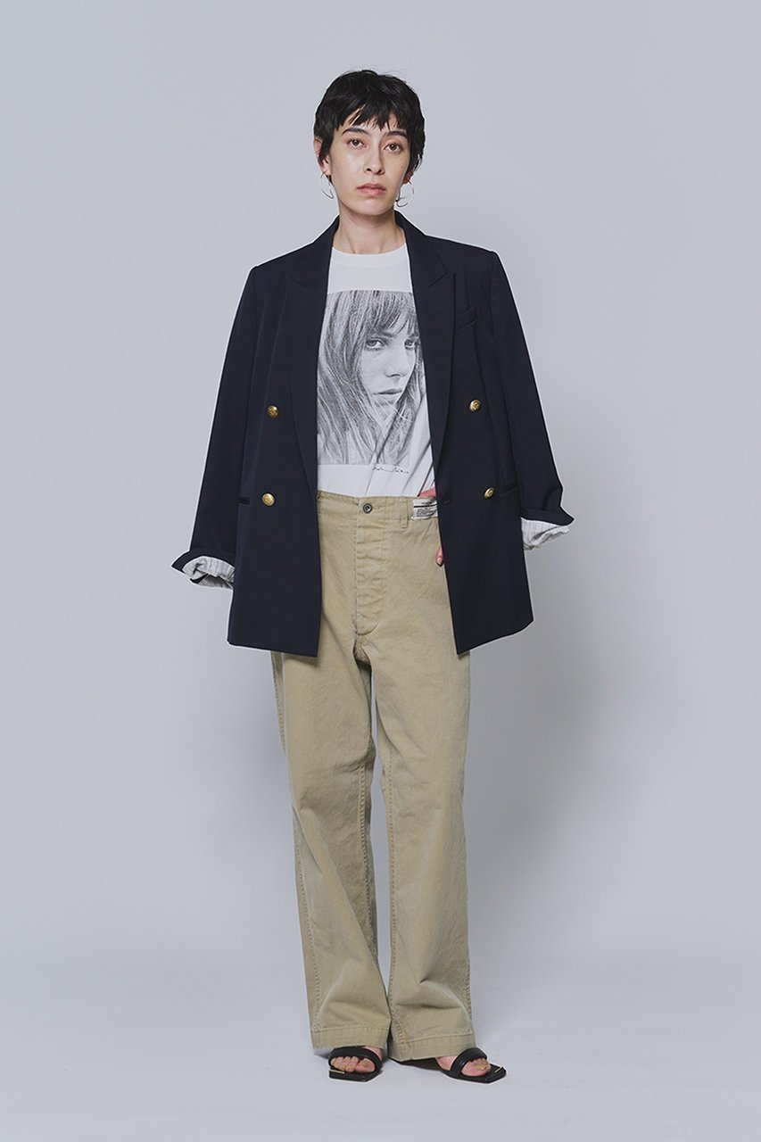 【プルミエ アロンディスモン/1er Arrondissement】の【COUTURE D ADAM】トップス 人気、トレンドファッション・服の通販 founy(ファニー) 　ファッション　Fashion　レディースファッション　Fashion for Women　トップス・カットソー　Cut & Sew Tops　シャツ・ブラウス・オフィスカジュアル　Elegant Blouses & Button-Ups　ロングTシャツ・Tシャツ　Longline T-Shirts & Tees　カットソー・ベーシックTシャツ　Cut-and-Sewn Tops / Stretch Tees & Basics　インナー　Innerwear　ショート　Short, Short Length　ジャケット　Jacket, Outerwear　スリーブ　Sleeve, Long Sleeve / Short Sleeve　デニム　Denim, Jeans Material　バランス　Balance, Style Balance　プリント　Print, Printed Pattern　ボトム　Bottoms, Lower Wear　other-6|ID: prp329100004932435 ipo3291000000037021216