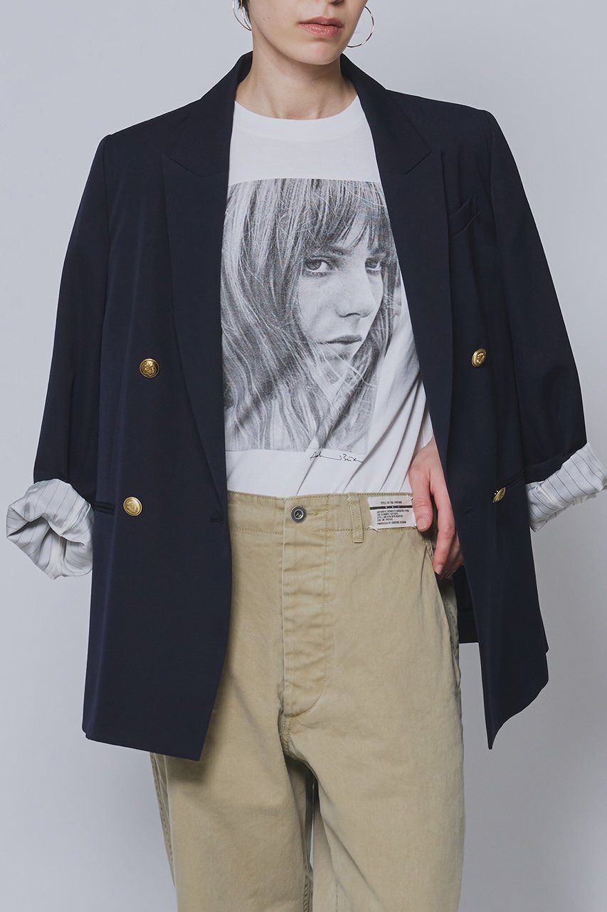 【プルミエ アロンディスモン/1er Arrondissement】の【COUTURE D ADAM】トップス 人気、トレンドファッション・服の通販 founy(ファニー) 　ファッション　Fashion　レディースファッション　Fashion for Women　トップス・カットソー　Cut & Sew Tops　シャツ・ブラウス・オフィスカジュアル　Elegant Blouses & Button-Ups　ロングTシャツ・Tシャツ　Longline T-Shirts & Tees　カットソー・ベーシックTシャツ　Cut-and-Sewn Tops / Stretch Tees & Basics　インナー　Innerwear　ショート　Short, Short Length　ジャケット　Jacket, Outerwear　スリーブ　Sleeve, Long Sleeve / Short Sleeve　デニム　Denim, Jeans Material　バランス　Balance, Style Balance　プリント　Print, Printed Pattern　ボトム　Bottoms, Lower Wear　other-7|ID: prp329100004932435 ipo3291000000037021217