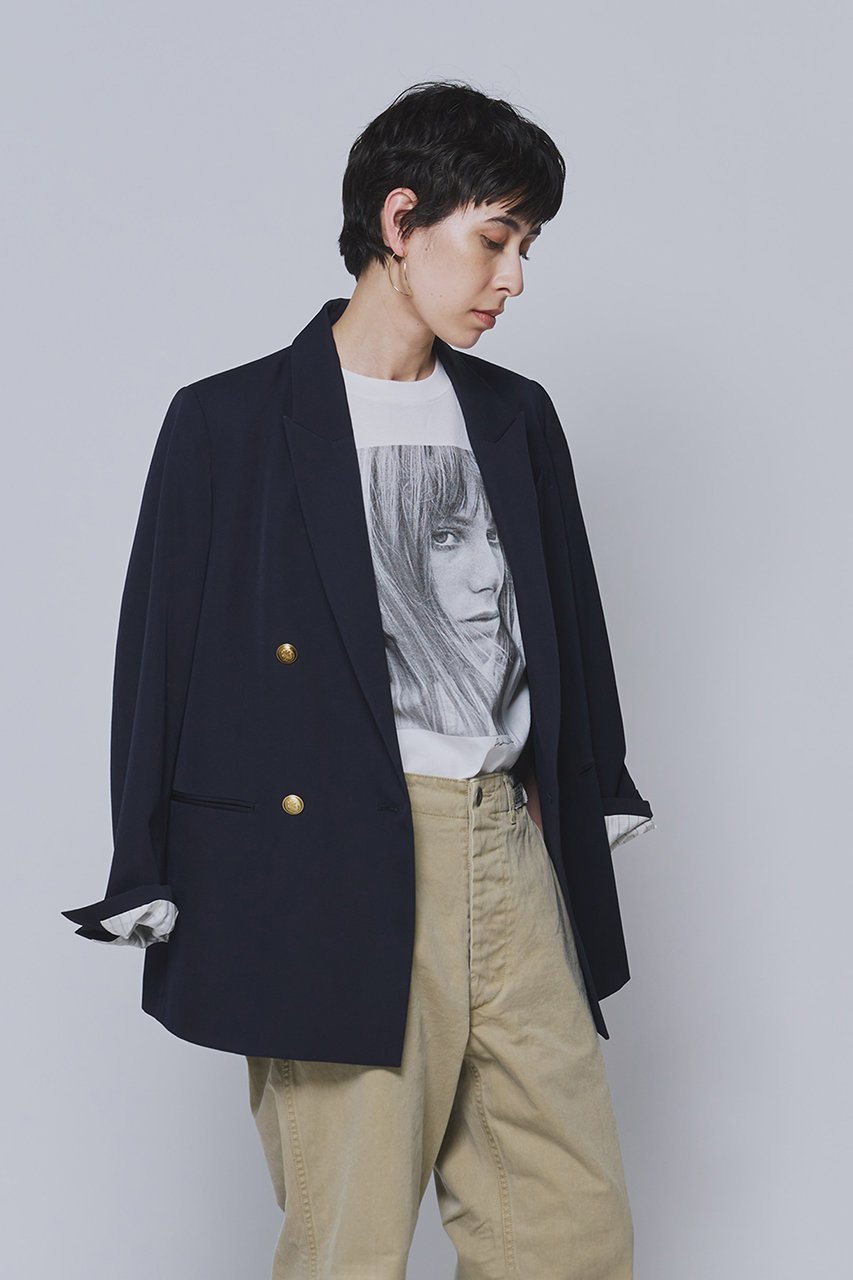 【プルミエ アロンディスモン/1er Arrondissement】の【COUTURE D ADAM】トップス 人気、トレンドファッション・服の通販 founy(ファニー) 　ファッション　Fashion　レディースファッション　Fashion for Women　トップス・カットソー　Cut & Sew Tops　シャツ・ブラウス・オフィスカジュアル　Elegant Blouses & Button-Ups　ロングTシャツ・Tシャツ　Longline T-Shirts & Tees　カットソー・ベーシックTシャツ　Cut-and-Sewn Tops / Stretch Tees & Basics　インナー　Innerwear　ショート　Short, Short Length　ジャケット　Jacket, Outerwear　スリーブ　Sleeve, Long Sleeve / Short Sleeve　デニム　Denim, Jeans Material　バランス　Balance, Style Balance　プリント　Print, Printed Pattern　ボトム　Bottoms, Lower Wear　other-8|ID: prp329100004932435 ipo3291000000037021218