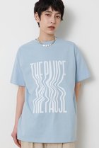 【ウィムガゼット/Whim Gazette】の【THE PAUSE】ウィーグルロゴTEE サックスブルー|ID: prp329100004932438 ipo3291000000037021249