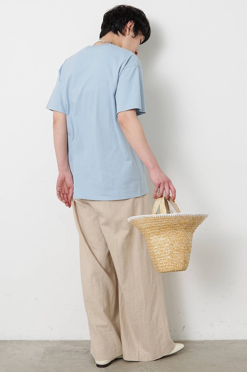 【ウィムガゼット/Whim Gazette】の【THE PAUSE】ウィーグルロゴTEE 人気、トレンドファッション・服の通販 founy(ファニー) 　ファッション　Fashion　レディースファッション　Fashion for Women　トップス・カットソー　Cut & Sew Tops　シャツ・ブラウス・オフィスカジュアル　Elegant Blouses & Button-Ups　ロングTシャツ・Tシャツ　Longline T-Shirts & Tees　カットソー・ベーシックTシャツ　Cut-and-Sewn Tops / Stretch Tees & Basics　ショート　Short, Short Length　シンプル　Simple, Minimal　ジャケット　Jacket, Outerwear　スリーブ　Sleeve, Long Sleeve / Short Sleeve　プリント　Print, Printed Pattern　other-4|ID: prp329100004932438 ipo3291000000037021252