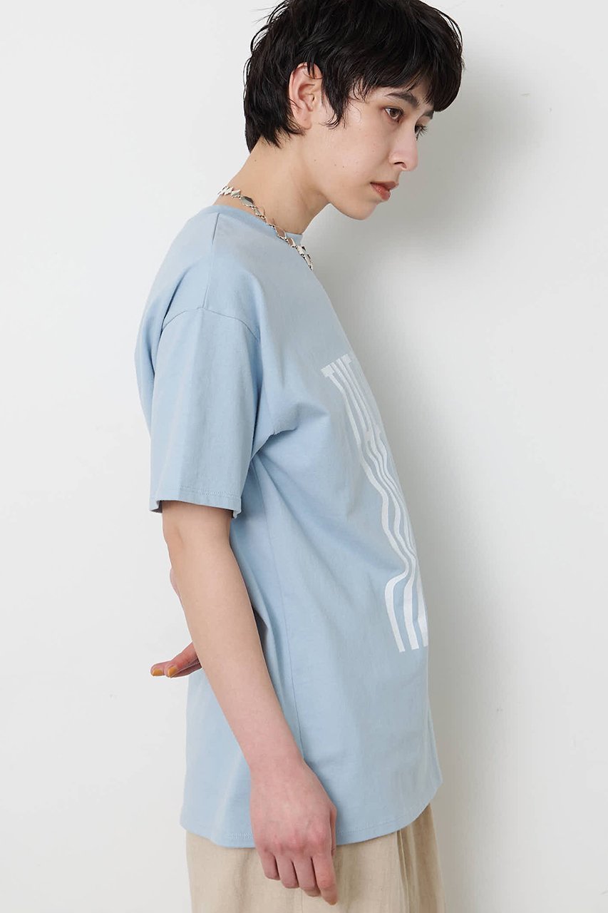 【ウィムガゼット/Whim Gazette】の【THE PAUSE】ウィーグルロゴTEE 人気、トレンドファッション・服の通販 founy(ファニー) 　ファッション　Fashion　レディースファッション　Fashion for Women　トップス・カットソー　Cut & Sew Tops　シャツ・ブラウス・オフィスカジュアル　Elegant Blouses & Button-Ups　ロングTシャツ・Tシャツ　Longline T-Shirts & Tees　カットソー・ベーシックTシャツ　Cut-and-Sewn Tops / Stretch Tees & Basics　ショート　Short, Short Length　シンプル　Simple, Minimal　ジャケット　Jacket, Outerwear　スリーブ　Sleeve, Long Sleeve / Short Sleeve　プリント　Print, Printed Pattern　other-5|ID: prp329100004932438 ipo3291000000037021253