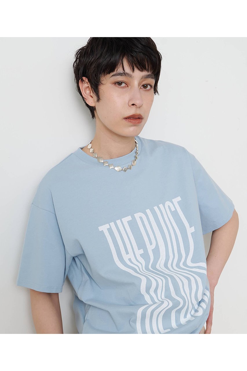 【ウィムガゼット/Whim Gazette】の【THE PAUSE】ウィーグルロゴTEE 人気、トレンドファッション・服の通販 founy(ファニー) 　ファッション　Fashion　レディースファッション　Fashion for Women　トップス・カットソー　Cut & Sew Tops　シャツ・ブラウス・オフィスカジュアル　Elegant Blouses & Button-Ups　ロングTシャツ・Tシャツ　Longline T-Shirts & Tees　カットソー・ベーシックTシャツ　Cut-and-Sewn Tops / Stretch Tees & Basics　ショート　Short, Short Length　シンプル　Simple, Minimal　ジャケット　Jacket, Outerwear　スリーブ　Sleeve, Long Sleeve / Short Sleeve　プリント　Print, Printed Pattern　other-7|ID: prp329100004932438 ipo3291000000037021255