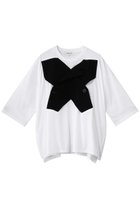 【エンフォルド/ENFOLD】のCROSS VEST T-SHIRT ブラック|ID: prp329100004932440 ipo3291000000037021264