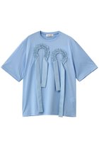 【エンフォルド/ENFOLD】のFRILL EMBLEM T-SHIRT ライトブルー|ID: prp329100004932441 ipo3291000000037021273