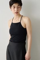 【ウィムガゼット/Whim Gazette】の【THE PAUSE】バッククロスキャミ ブラック|ID: prp329100004932443 ipo3291000000037021287