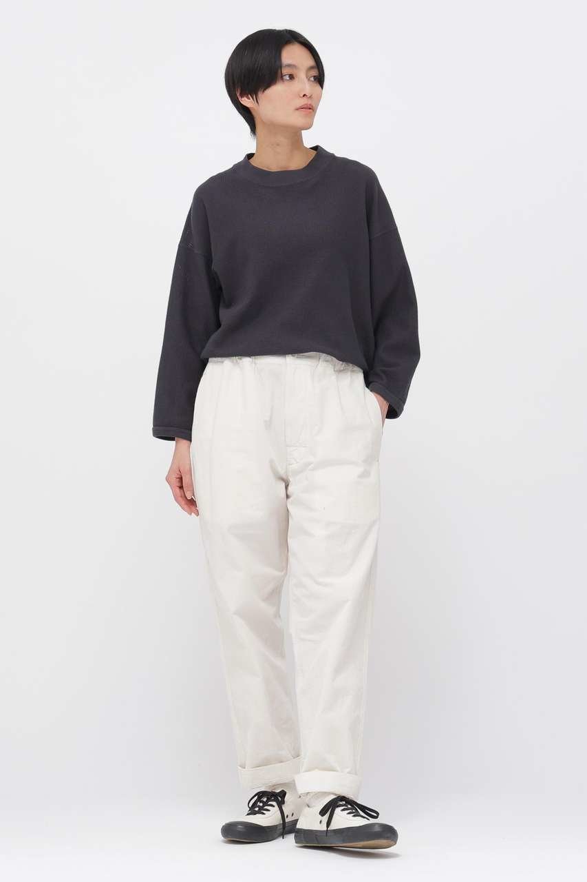 【マーガレットハウエル/MARGARET HOWELL】のCOTTON JERSEY MESH TOP 人気、トレンドファッション・服の通販 founy(ファニー) 　ファッション　Fashion　レディースファッション　Fashion for Women　トップス・カットソー　Cut & Sew Tops　シャツ・ブラウス・オフィスカジュアル　Elegant Blouses & Button-Ups　ロングTシャツ・Tシャツ　Longline T-Shirts & Tees　カットソー・ベーシックTシャツ　Cut-and-Sewn Tops / Stretch Tees & Basics　スリーブ　Sleeve, Long Sleeve / Short Sleeve　バランス　Balance, Style Balance　パイピング　Piping, Trim Design　メッシュ　Mesh, Net Fabric　ロング　Long, Long-Length　軽量　Lightweight, Ultra Light　other-2|ID: prp329100004932444 ipo3291000000037021299