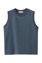 【エブール/ebure】の【ebure×Ron Herman】ニットパーツコットンポンチ スリーブレストップ 人気、トレンドファッション・服の通販 founy(ファニー) ファッション Fashion レディースファッション Fashion for Women トップス・カットソー Cut & Sew Tops ニット Knit Tops & Sweaters シャツ・ブラウス・オフィスカジュアル Elegant Blouses & Button-Ups ロングTシャツ・Tシャツ Longline T-Shirts & Tees カットソー・ベーシックTシャツ Cut-and-Sewn Tops / Stretch Tees & Basics カットソー Cut and Sewn Top コラボ Collaboration, Collab ショート Short, Short Length シンプル Simple, Minimal スリーブ Sleeve, Long Sleeve / Short Sleeve タンク Tank Top, Sleeveless Top パターン Pattern, Design Print エレガント 上品 Elegant 新作・新入荷 New Arrivals / New In thumbnail ダークブルー|ID: prp329100004932449 ipo3291000000037021347