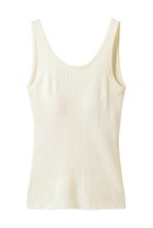【プルミエ アロンディスモン/1er Arrondissement】の【NICE NICE MOMENT】TANK TOP SHELL ホワイト|ID: prp329100004932452 ipo3291000000037021373