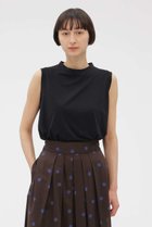 【マーガレットハウエル/MARGARET HOWELL】のHIGHDENCE PIQUE JERSEY TOP 人気、トレンドファッション・服の通販 founy(ファニー) ファッション Fashion レディースファッション Fashion for Women トップス・カットソー Cut & Sew Tops キャミソール&ノースリーブ Camisoles & Sleeveless Tops シャツ・ブラウス・オフィスカジュアル Elegant Blouses & Button-Ups ロングTシャツ・Tシャツ Longline T-Shirts & Tees カットソー・ベーシックTシャツ Cut-and-Sewn Tops / Stretch Tees & Basics キャミソール Camisole, Spaghetti Strap Top コレクション Collection, Seasonal Line シンプル Simple, Minimal スポーティ Sporty, Casual Athletic スリーブ Sleeve, Long Sleeve / Short Sleeve タンク Tank Top, Sleeveless Top ノースリーブ Sleeveless, No-Sleeve フィット Fit, Slim Fit マーガレット Marguerite, Daisy Pattern リラックス Relax, Relaxed Fit 夏 Summer thumbnail ブラック|ID: prp329100004932453 ipo3291000000037021381