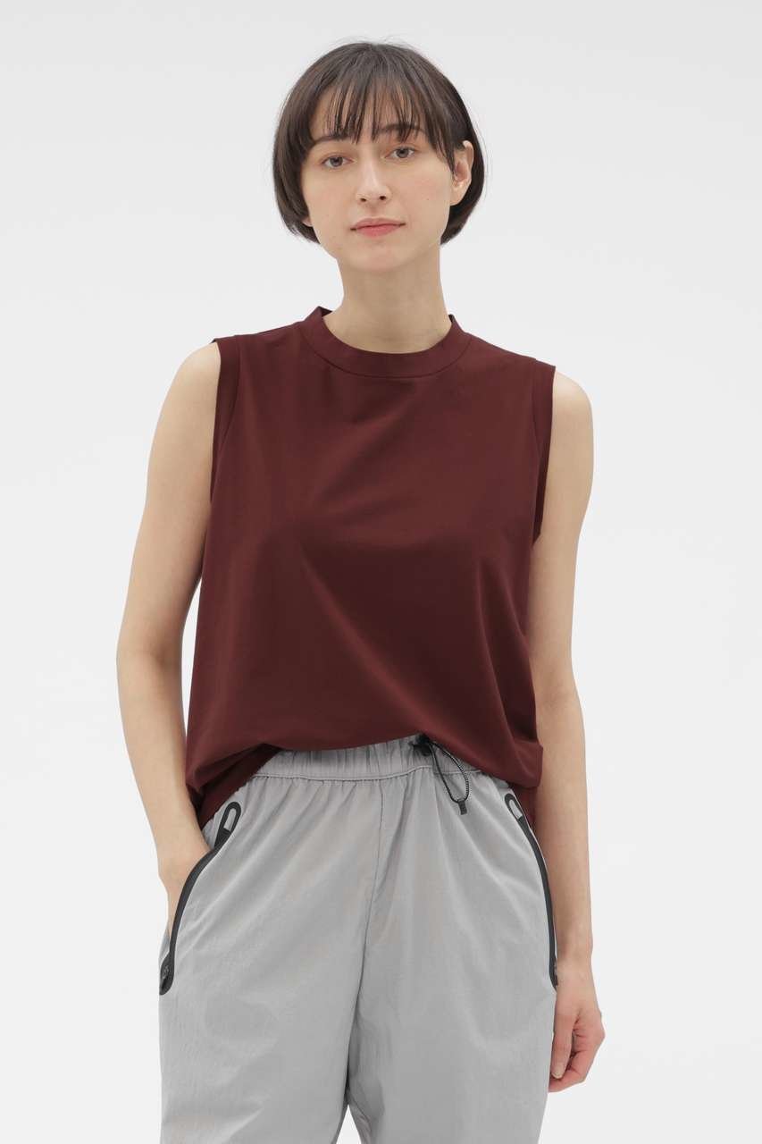 【マーガレットハウエル/MARGARET HOWELL】のHIGHDENCE PIQUE JERSEY TOP 人気、トレンドファッション・服の通販 founy(ファニー) 　ファッション　Fashion　レディースファッション　Fashion for Women　トップス・カットソー　Cut & Sew Tops　キャミソール&ノースリーブ　Camisoles & Sleeveless Tops　シャツ・ブラウス・オフィスカジュアル　Elegant Blouses & Button-Ups　ロングTシャツ・Tシャツ　Longline T-Shirts & Tees　カットソー・ベーシックTシャツ　Cut-and-Sewn Tops / Stretch Tees & Basics　キャミソール　Camisole, Spaghetti Strap Top　コレクション　Collection, Seasonal Line　シンプル　Simple, Minimal　スポーティ　Sporty, Casual Athletic　スリーブ　Sleeve, Long Sleeve / Short Sleeve　タンク　Tank Top, Sleeveless Top　ノースリーブ　Sleeveless, No-Sleeve　フィット　Fit, Slim Fit　マーガレット　Marguerite, Daisy Pattern　リラックス　Relax, Relaxed Fit　夏　Summer　other-6|ID: prp329100004932453 ipo3291000000037021388