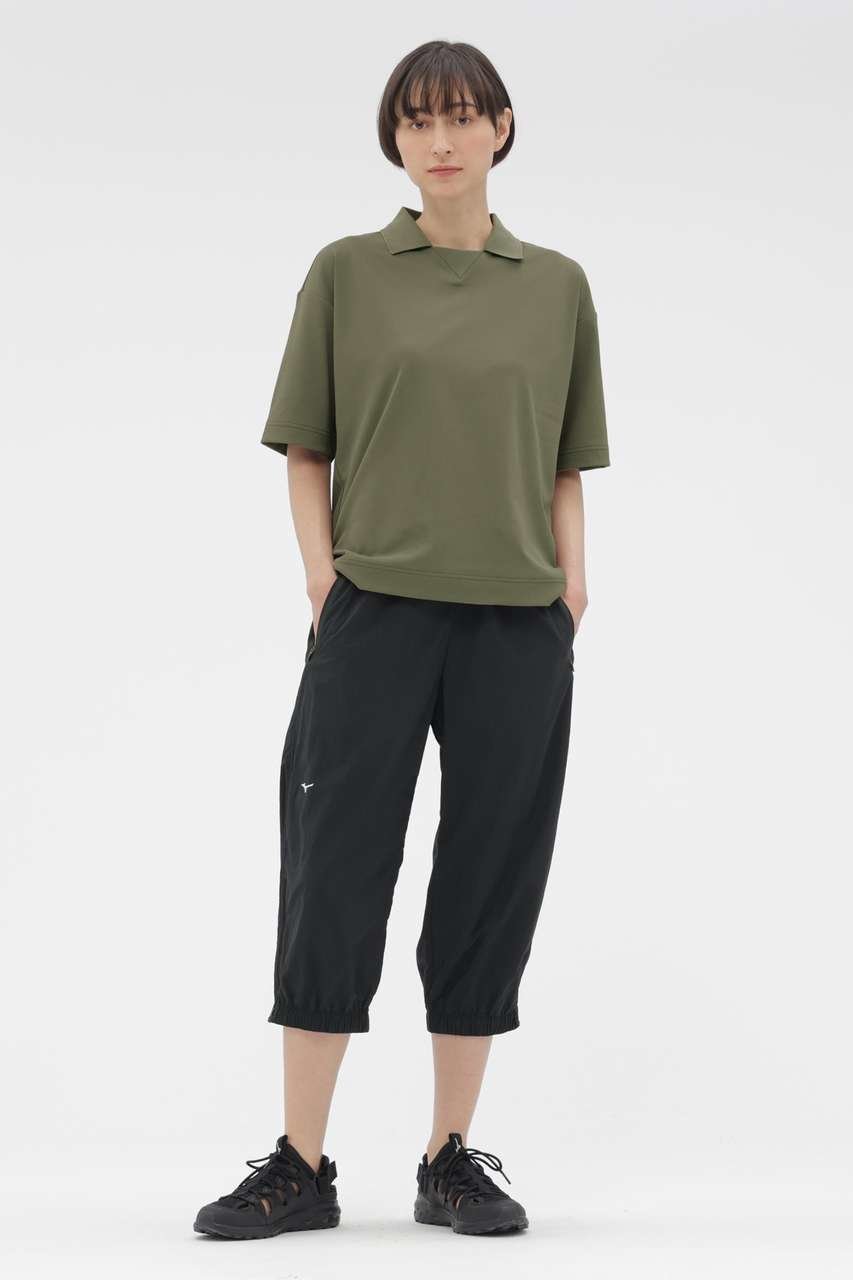 【マーガレットハウエル/MARGARET HOWELL】のHIGHDENCE MESH JERSEY TOP 人気、トレンドファッション・服の通販 founy(ファニー) 　ファッション　Fashion　レディースファッション　Fashion for Women　トップス・カットソー　Cut & Sew Tops　シャツ・ブラウス・オフィスカジュアル　Elegant Blouses & Button-Ups　ロングTシャツ・Tシャツ　Longline T-Shirts & Tees　カットソー・ベーシックTシャツ　Cut-and-Sewn Tops / Stretch Tees & Basics　コレクション　Collection, Seasonal Line　ショート　Short, Short Length　スポーティ　Sporty, Casual Athletic　スリーブ　Sleeve, Long Sleeve / Short Sleeve　フロント　Front, Front Design　ポロシャツ　Polo Shirt, Collared Tee　マーガレット　Marguerite, Daisy Pattern　リラックス　Relax, Relaxed Fit　夏　Summer　other-2|ID: prp329100004932454 ipo3291000000037021394