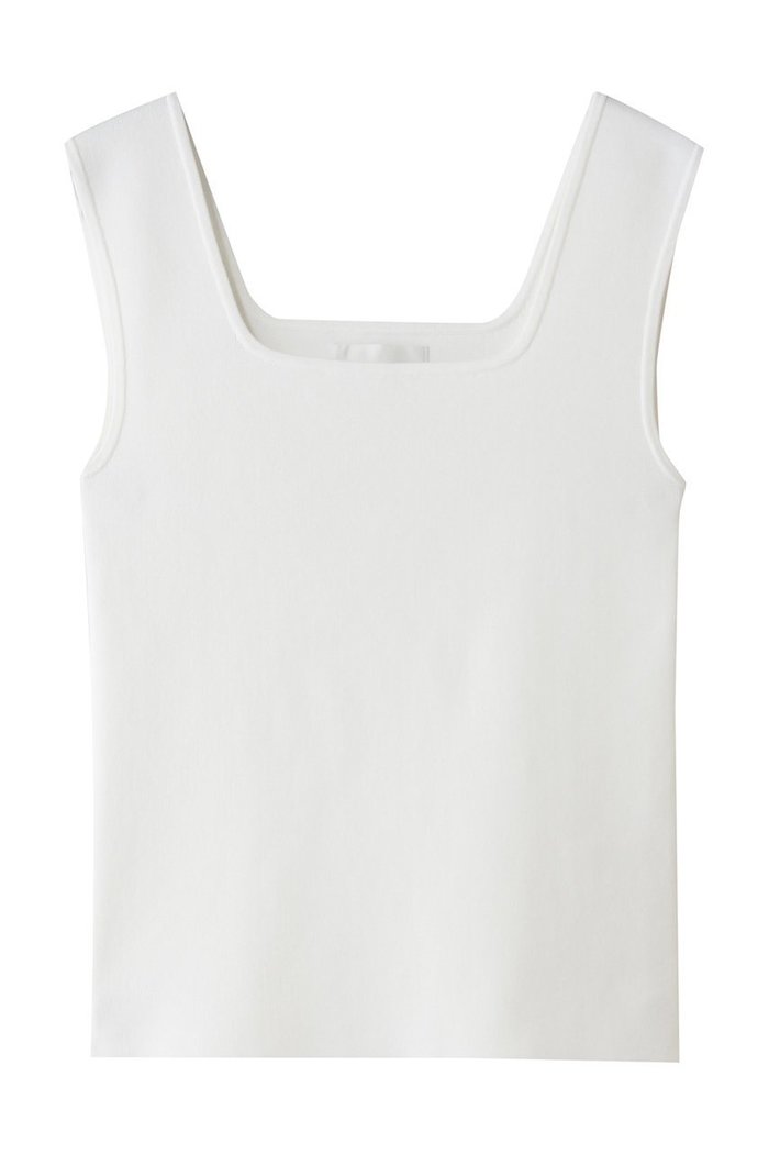 【ガリャルダガランテ/GALLARDAGALANTE】のスクエアネックタンク インテリア・キッズ・メンズ・レディースファッション・服の通販 founy(ファニー) https://founy.com/ ファッション Fashion レディースファッション Fashion for Women トップス・カットソー Cut & Sew Tops キャミソール&ノースリーブ Camisoles & Sleeveless Tops シャツ・ブラウス・オフィスカジュアル Elegant Blouses & Button-Ups ロングTシャツ・Tシャツ Longline T-Shirts & Tees カットソー・ベーシックTシャツ Cut-and-Sewn Tops / Stretch Tees & Basics インナー Innerwear キャミソール Camisole, Spaghetti Strap Top シンプル Simple, Minimal スクエア Square, Square Shape タンク Tank Top, Sleeveless Top デコルテ Décolleté, Neckline |ID: prp329100004932455 ipo3291000000037021399