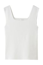 【ガリャルダガランテ/GALLARDAGALANTE】のスクエアネックタンク 人気、トレンドファッション・服の通販 founy(ファニー) ファッション Fashion レディースファッション Fashion for Women トップス・カットソー Cut & Sew Tops キャミソール&ノースリーブ Camisoles & Sleeveless Tops シャツ・ブラウス・オフィスカジュアル Elegant Blouses & Button-Ups ロングTシャツ・Tシャツ Longline T-Shirts & Tees カットソー・ベーシックTシャツ Cut-and-Sewn Tops / Stretch Tees & Basics インナー Innerwear キャミソール Camisole, Spaghetti Strap Top シンプル Simple, Minimal スクエア Square, Square Shape タンク Tank Top, Sleeveless Top デコルテ Décolleté, Neckline thumbnail ホワイト|ID: prp329100004932455 ipo3291000000037021400