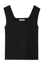 【ガリャルダガランテ/GALLARDAGALANTE】のスクエアネックタンク 人気、トレンドファッション・服の通販 founy(ファニー) ファッション Fashion レディースファッション Fashion for Women トップス・カットソー Cut & Sew Tops キャミソール&ノースリーブ Camisoles & Sleeveless Tops シャツ・ブラウス・オフィスカジュアル Elegant Blouses & Button-Ups ロングTシャツ・Tシャツ Longline T-Shirts & Tees カットソー・ベーシックTシャツ Cut-and-Sewn Tops / Stretch Tees & Basics インナー Innerwear キャミソール Camisole, Spaghetti Strap Top シンプル Simple, Minimal スクエア Square, Square Shape タンク Tank Top, Sleeveless Top デコルテ Décolleté, Neckline thumbnail ブラック|ID: prp329100004932455 ipo3291000000037021402