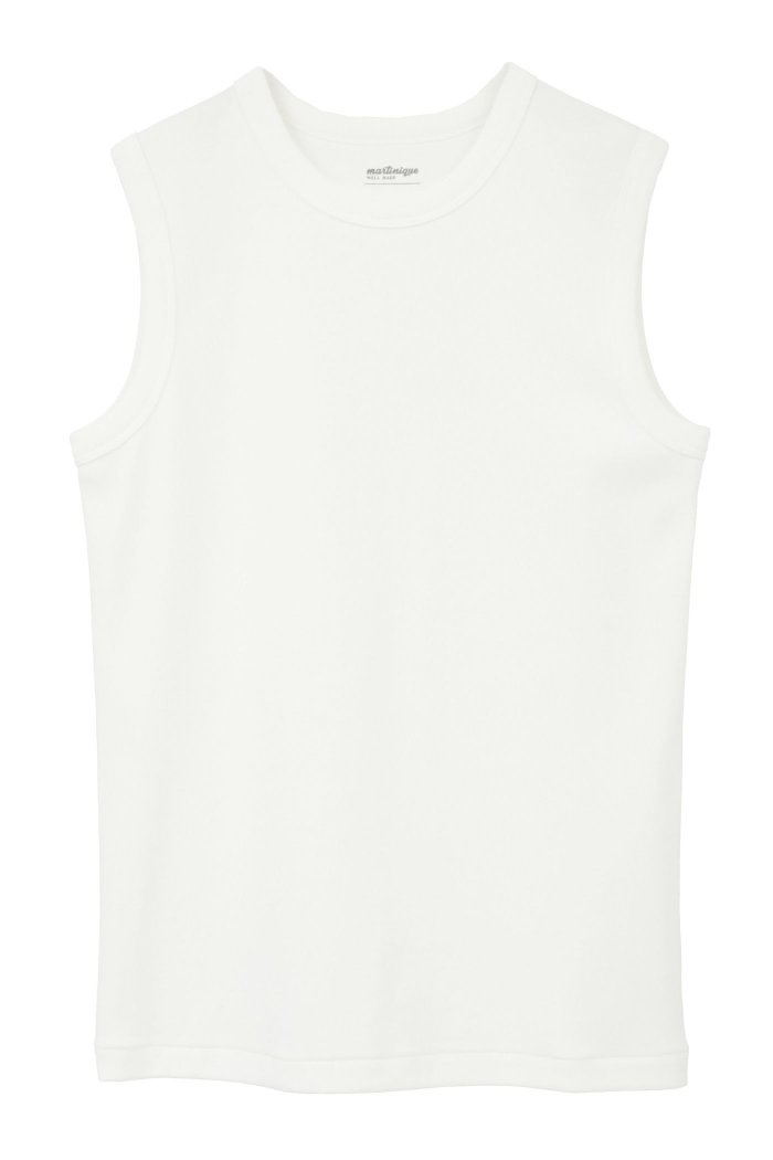 【マルティニーク/martinique】のコットンフライスノースリーブプルオーバー インテリア・キッズ・メンズ・レディースファッション・服の通販 founy(ファニー) https://founy.com/ ファッション Fashion レディースファッション Fashion for Women トップス・カットソー Cut & Sew Tops キャミソール&ノースリーブ Camisoles & Sleeveless Tops シャツ・ブラウス・オフィスカジュアル Elegant Blouses & Button-Ups ロングTシャツ・Tシャツ Longline T-Shirts & Tees カジュアルプルオーバー・ニットトップス Pullovers & Knit Tops / Casual Pullovers カットソー・ベーシックTシャツ Cut-and-Sewn Tops / Stretch Tees & Basics おすすめ Recommended / Our Picks キャミソール Camisole, Spaghetti Strap Top ストレッチ Stretch, Stretchy Fabric タンク Tank Top, Sleeveless Top ノースリーブ Sleeveless, No-Sleeve ベーシック Basic, Essential 別注 Limited Edition, Custom Order 定番 Standard, Basic Item |ID: prp329100004932456 ipo3291000000037021407