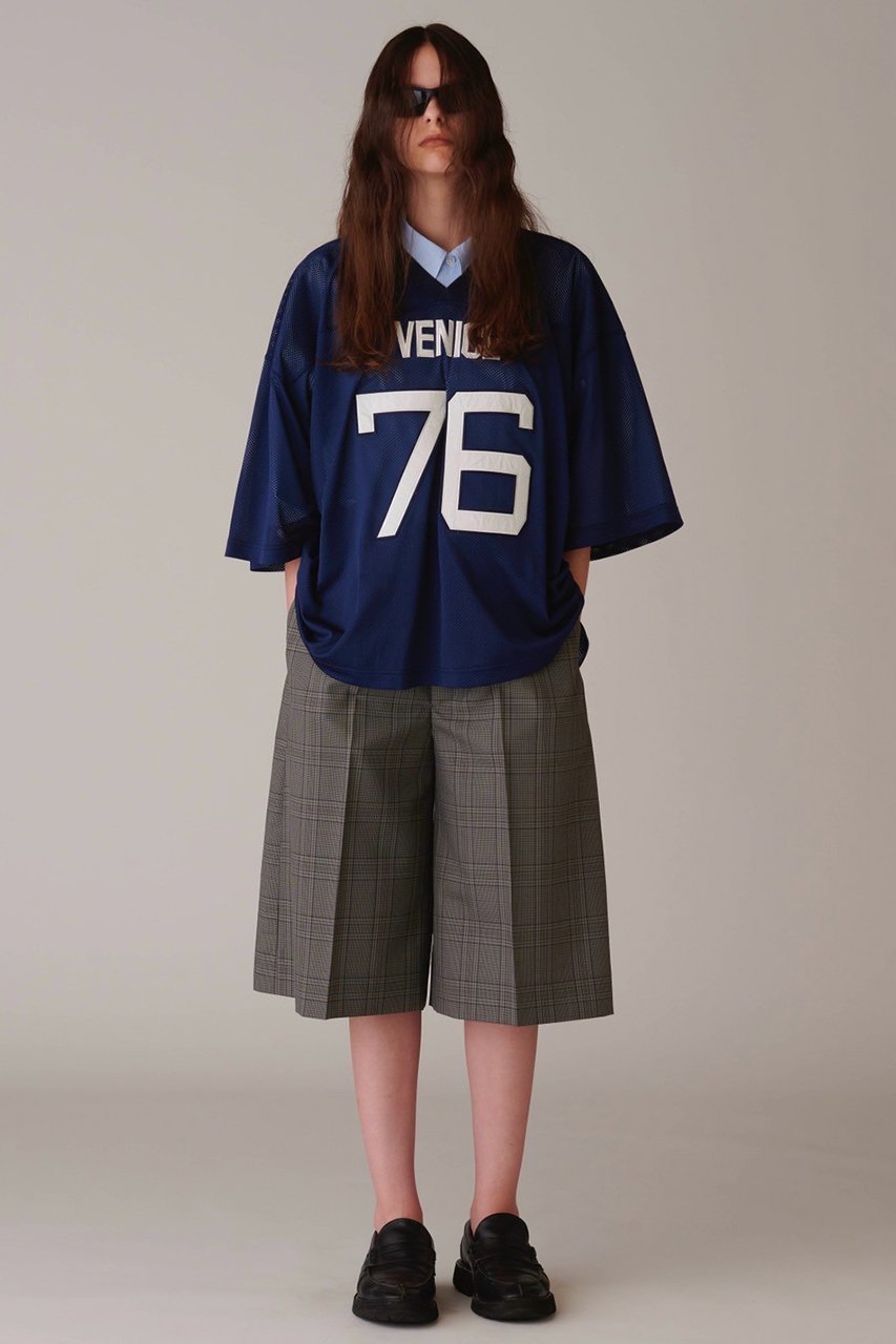 【アンスクリア/INSCRIRE】のメッシュ フットボール Tシャツ 人気、トレンドファッション・服の通販 founy(ファニー) 　ファッション　Fashion　レディースファッション　Fashion for Women　トップス・カットソー　Cut & Sew Tops　シャツ・ブラウス・オフィスカジュアル　Elegant Blouses & Button-Ups　ロングTシャツ・Tシャツ　Longline T-Shirts & Tees　カットソー・ベーシックTシャツ　Cut-and-Sewn Tops / Stretch Tees & Basics　おすすめ　Recommended / Our Picks　ショート　Short, Short Length　スポーティ　Sporty, Casual Athletic　スリーブ　Sleeve, Long Sleeve / Short Sleeve　メッシュ　Mesh, Net Fabric　モダン　Modern, Contemporary　ワイド　Wide, Wide Fit　other-6|ID: prp329100004932459 ipo3291000000037021439