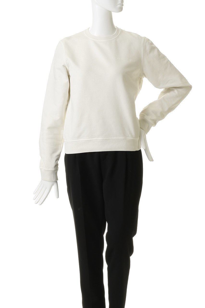 【メゾン マルジェラ/MAISON MARGIELA】のスウェットシャツ 人気、トレンドファッション・服の通販 founy(ファニー) 　ファッション　Fashion　レディースファッション　Fashion for Women　トップス・カットソー　Cut & Sew Tops　シャツ・ブラウス・オフィスカジュアル　Elegant Blouses & Button-Ups　レディースパーカー・カジュアルフーディー　Casual Hoodies & Sweatshirts　ロングTシャツ・Tシャツ　Longline T-Shirts & Tees　スウェット・クルーネックトップス　Sweatshirts & Crewnecks / Relaxed Fit Sweat Tops　カットソー・ベーシックTシャツ　Cut-and-Sewn Tops / Stretch Tees & Basics　スリーブ　Sleeve, Long Sleeve / Short Sleeve　バランス　Balance, Style Balance　ボトム　Bottoms, Lower Wear　ロング　Long, Long-Length　定番　Standard, Basic Item　other-2|ID: prp329100004932460 ipo3291000000037021443