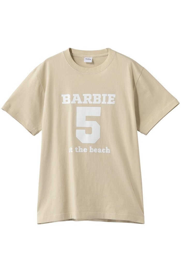 【ヘルシーデニム/Healthy Denim】のBarbie5 at the beach ロゴTシャツ インテリア・キッズ・メンズ・レディースファッション・服の通販 founy(ファウニー) https://founy.com/ ファッション Fashion レディースファッション Fashion for Women トップス・カットソー Cut & Sew Tops シャツ・ブラウス・オフィスカジュアル Elegant Blouses & Button-Ups ロングTシャツ・Tシャツ Longline T-Shirts & Tees カットソー・ベーシックTシャツ Cut-and-Sewn Tops / Stretch Tees & Basics インナー Innerwear ショート Short, Short Length シンプル Simple, Minimal スリーブ Sleeve, Long Sleeve / Short Sleeve フロント Front, Front Design プリント Print, Printed Pattern 夏 Summer 春 Spring S/S・春夏 SS, Spring/Summer, Warm Season |ID: prp329100004932475 ipo3291000000037021564