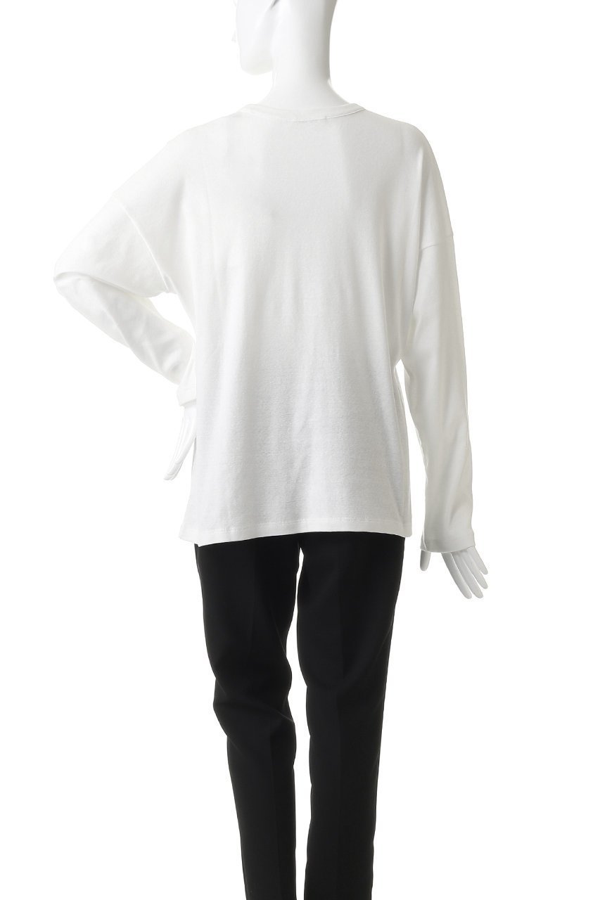 【ザ ロウ/THE ROW】のFLORIS TOP 人気、トレンドファッション・服の通販 founy(ファニー) 　ファッション　Fashion　レディースファッション　Fashion for Women　トップス・カットソー　Cut & Sew Tops　シャツ・ブラウス・オフィスカジュアル　Elegant Blouses & Button-Ups　ロングTシャツ・Tシャツ　Longline T-Shirts & Tees　カットソー・ベーシックTシャツ　Cut-and-Sewn Tops / Stretch Tees & Basics　インナー　Innerwear　シンプル　Simple, Minimal　スリーブ　Sleeve, Long Sleeve / Short Sleeve　ベーシック　Basic, Essential　ロング　Long, Long-Length　日本製　Made In Japan　長袖　Long Sleeve, Full Sleeve　other-4|ID: prp329100004932477 ipo3291000000037021582