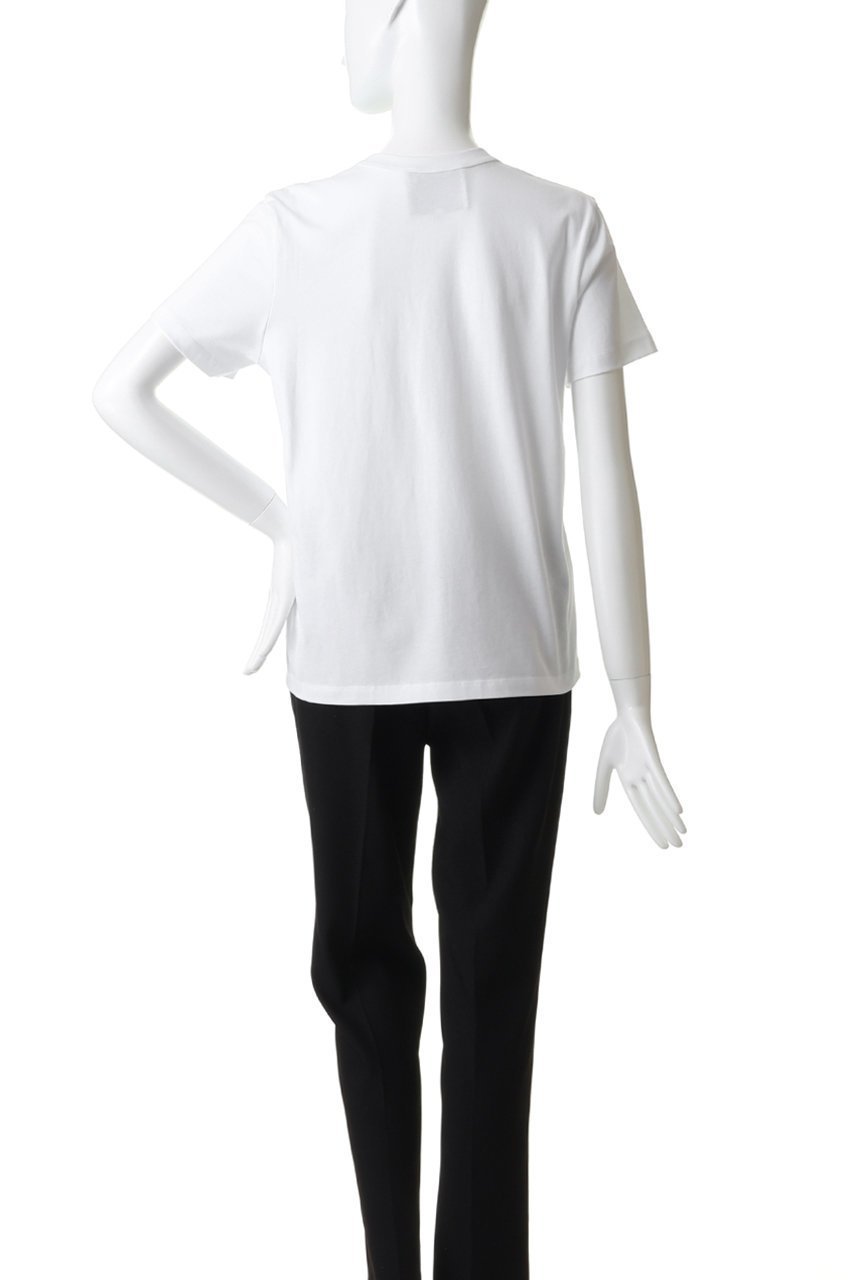 【スリーワン フィリップリム/3.1 Phillip Lim】のフラワー エンブロイダード Tシャツ 人気、トレンドファッション・服の通販 founy(ファニー) 　ファッション　Fashion　レディースファッション　Fashion for Women　トップス・カットソー　Cut & Sew Tops　シャツ・ブラウス・オフィスカジュアル　Elegant Blouses & Button-Ups　ロングTシャツ・Tシャツ　Longline T-Shirts & Tees　カットソー・ベーシックTシャツ　Cut-and-Sewn Tops / Stretch Tees & Basics　ショート　Short, Short Length　スラックス　Slacks, Dress Pants　スリーブ　Sleeve, Long Sleeve / Short Sleeve　フラワー　Flower, Floral　フレア　Flare, Flared　マニッシュ　Mannish, Boyish　ワイド　Wide, Wide Fit　エレガント 上品　Elegant　other-4|ID: prp329100004932478 ipo3291000000037021589