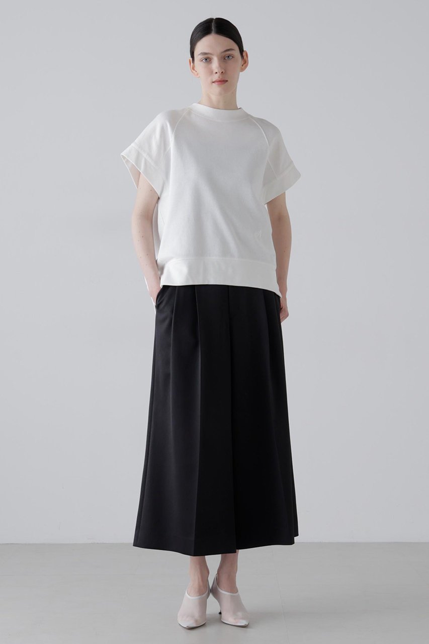 【アドーア/ADORE】のミニウラケトップス 人気、トレンドファッション・服の通販 founy(ファニー) 　ファッション　Fashion　レディースファッション　Fashion for Women　トップス・カットソー　Cut & Sew Tops　シャツ・ブラウス・オフィスカジュアル　Elegant Blouses & Button-Ups　ロングTシャツ・Tシャツ　Longline T-Shirts & Tees　カットソー・ベーシックTシャツ　Cut-and-Sewn Tops / Stretch Tees & Basics　ショート　Short, Short Length　シンプル　Simple, Minimal　スウェット / スエット　Sweatshirt, Sweatwear　スリーブ　Sleeve, Long Sleeve / Short Sleeve　ループ　Loop, Loop Knit　エレガント 上品　Elegant　other-2|ID: prp329100004932491 ipo3291000000037021683