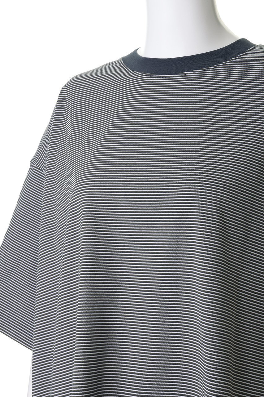 【エビコン/EVCON】の【UNISEX】MERCERIZATION BORDER WIDE S/S TEE 人気、トレンドファッション・服の通販 founy(ファニー) 　ファッション　Fashion　レディースファッション　Fashion for Women　トップス・カットソー　Cut & Sew Tops　シャツ・ブラウス・オフィスカジュアル　Elegant Blouses & Button-Ups　ロングTシャツ・Tシャツ　Longline T-Shirts & Tees　カットソー・ベーシックTシャツ　Cut-and-Sewn Tops / Stretch Tees & Basics　ユニセックス　Unisex, Genderless　ショート　Short, Short Length　スリーブ　Sleeve, Long Sleeve / Short Sleeve　ボーダー　Border, Stripe　ワイド　Wide, Wide Fit　夏　Summer　S/S・春夏　SS, Spring/Summer, Warm Season　other-5|ID: prp329100004932493 ipo3291000000037021705