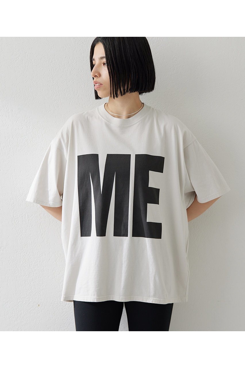 【ウィムガゼット/Whim Gazette】の【KATHARINE HAMNETT】別注ME Tシャツ 人気、トレンドファッション・服の通販 founy(ファニー) 　ファッション　Fashion　レディースファッション　Fashion for Women　トップス・カットソー　Cut & Sew Tops　シャツ・ブラウス・オフィスカジュアル　Elegant Blouses & Button-Ups　ロングTシャツ・Tシャツ　Longline T-Shirts & Tees　カットソー・ベーシックTシャツ　Cut-and-Sewn Tops / Stretch Tees & Basics　オーガニック　Organic Cotton　ショート　Short, Short Length　スペシャル　Special, Limited Edition　スリーブ　Sleeve, Long Sleeve / Short Sleeve　なめらか　Smooth, Silky Texture　バランス　Balance, Style Balance　フロント　Front, Front Design　別注　Limited Edition, Custom Order　 other-1|ID: prp329100004932497 ipo3291000000037021724