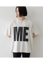 【ウィムガゼット/Whim Gazette】の【KATHARINE HAMNETT】別注ME Tシャツ 人気、トレンドファッション・服の通販 founy(ファニー) ファッション Fashion レディースファッション Fashion for Women トップス・カットソー Cut & Sew Tops シャツ・ブラウス・オフィスカジュアル Elegant Blouses & Button-Ups ロングTシャツ・Tシャツ Longline T-Shirts & Tees カットソー・ベーシックTシャツ Cut-and-Sewn Tops / Stretch Tees & Basics オーガニック Organic Cotton ショート Short, Short Length スペシャル Special, Limited Edition スリーブ Sleeve, Long Sleeve / Short Sleeve なめらか Smooth, Silky Texture バランス Balance, Style Balance フロント Front, Front Design 別注 Limited Edition, Custom Order thumbnail ベージュ|ID: prp329100004932497 ipo3291000000037021725