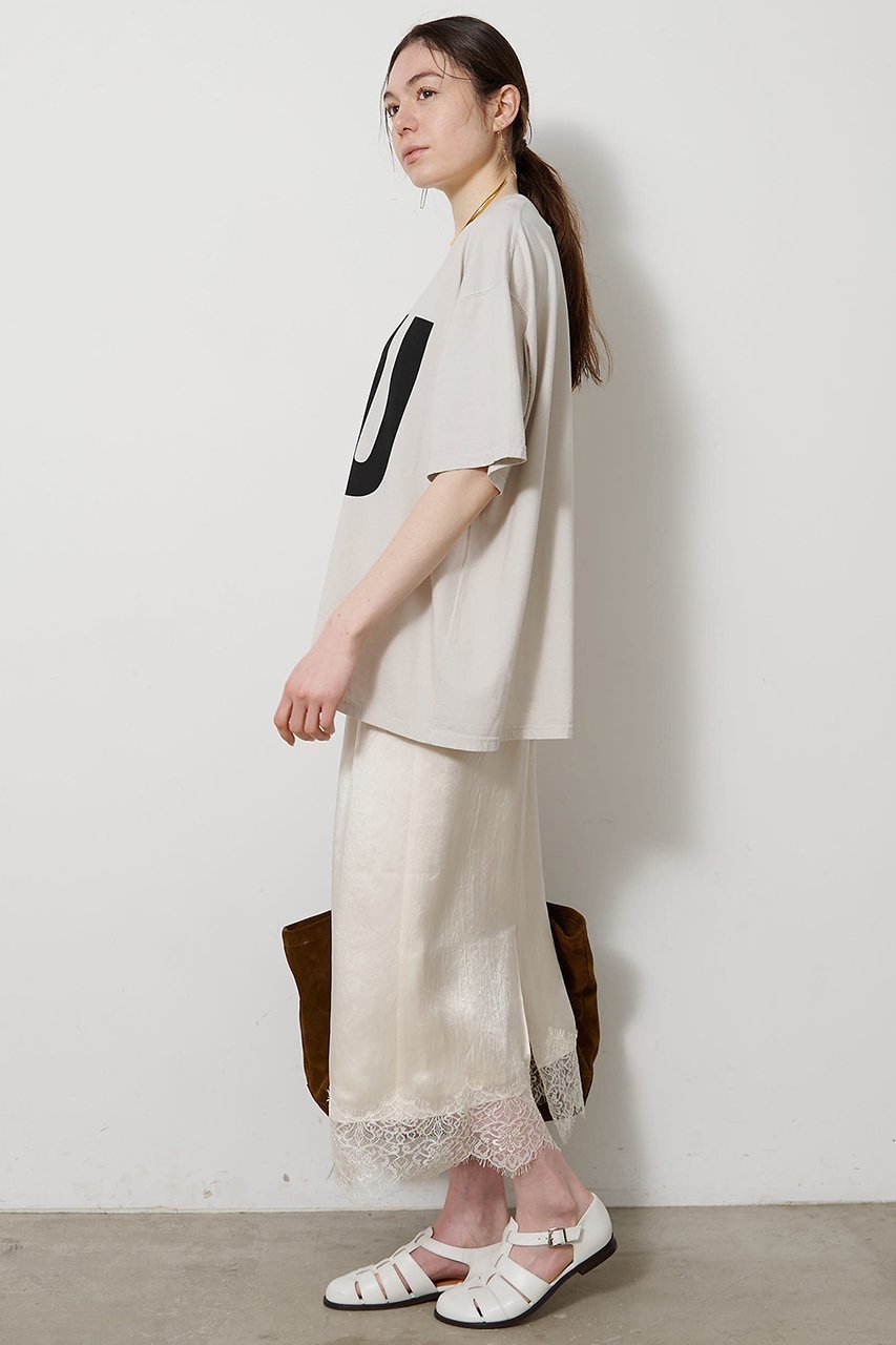 【ウィムガゼット/Whim Gazette】の【KATHARINE HAMNETT】別注YOU Tシャツ 人気、トレンドファッション・服の通販 founy(ファニー) 　ファッション　Fashion　レディースファッション　Fashion for Women　トップス・カットソー　Cut & Sew Tops　シャツ・ブラウス・オフィスカジュアル　Elegant Blouses & Button-Ups　ロングTシャツ・Tシャツ　Longline T-Shirts & Tees　カットソー・ベーシックTシャツ　Cut-and-Sewn Tops / Stretch Tees & Basics　オーガニック　Organic Cotton　ショート　Short, Short Length　スタンダード　Standard, Basic　スペシャル　Special, Limited Edition　スリーブ　Sleeve, Long Sleeve / Short Sleeve　なめらか　Smooth, Silky Texture　バランス　Balance, Style Balance　フロント　Front, Front Design　別注　Limited Edition, Custom Order　other-3|ID: prp329100004932500 ipo3291000000037021755