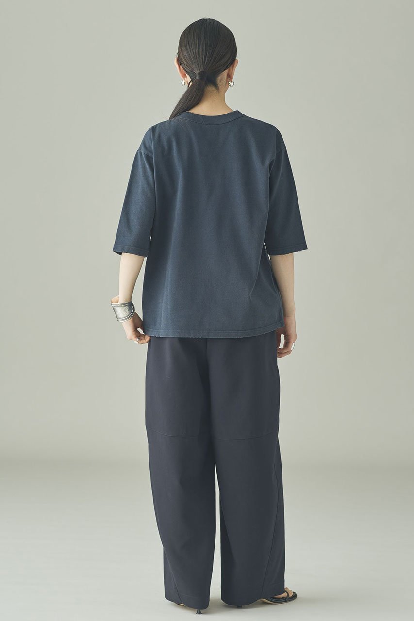 【カレンソロジー/Curensology】の【UNIVERSAL OVERALL】ポケットTシャツ 人気、トレンドファッション・服の通販 founy(ファニー) 　ファッション　Fashion　レディースファッション　Fashion for Women　トップス・カットソー　Cut & Sew Tops　シャツ・ブラウス・オフィスカジュアル　Elegant Blouses & Button-Ups　ロングTシャツ・Tシャツ　Longline T-Shirts & Tees　カットソー・ベーシックTシャツ　Cut-and-Sewn Tops / Stretch Tees & Basics　ショート　Short, Short Length　スリーブ　Sleeve, Long Sleeve / Short Sleeve　ダメージ　Distressed, Destroyed　バランス　Balance, Style Balance　ポケット　Pocket, Pocket Detail　別注　Limited Edition, Custom Order　other-7|ID: prp329100004932501 ipo3291000000037021769