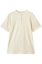 【フジ/FUJI】のCOTTON HENRY NECK S/S T-SHIRTS 人気、トレンドファッション・服の通販 founy(ファニー) ファッション Fashion レディースファッション Fashion for Women トップス・カットソー Cut & Sew Tops シャツ・ブラウス・オフィスカジュアル Elegant Blouses & Button-Ups ロングTシャツ・Tシャツ Longline T-Shirts & Tees カットソー・ベーシックTシャツ Cut-and-Sewn Tops / Stretch Tees & Basics インナー Innerwear コンパクト Compact, Small Size ショート Short, Short Length スリーブ Sleeve, Long Sleeve / Short Sleeve 夏 Summer S/S・春夏 SS, Spring/Summer, Warm Season thumbnail IVORY|ID: prp329100004932503 ipo3291000000037021785