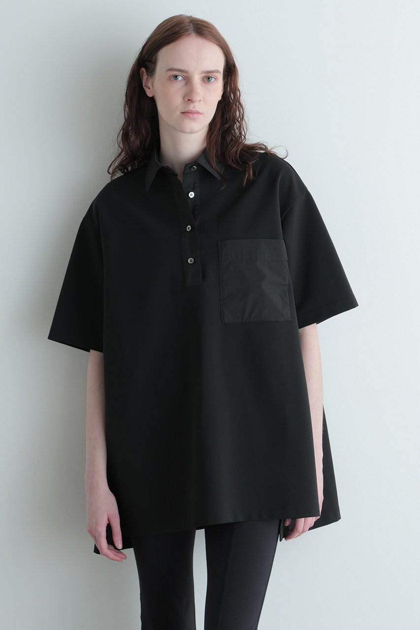 【ル フィル/LE PHIL】の《LE PHIL SPORTS》Aライントップス 人気、トレンドファッション・服の通販 founy(ファニー) 　ファッション　Fashion　レディースファッション　Fashion for Women　トップス・カットソー　Cut & Sew Tops　シャツ・ブラウス・オフィスカジュアル　Elegant Blouses & Button-Ups　ロングTシャツ・Tシャツ　Longline T-Shirts & Tees　カットソー・ベーシックTシャツ　Cut-and-Sewn Tops / Stretch Tees & Basics　スポーツウェア　Functional & Stylish Sportswear　スポーツ トップス　Athletic Tops / Workout Tops / Training Shirts　春　Spring　ショート　Short, Short Length　ストレッチ　Stretch, Stretchy Fabric　スリーブ　Sleeve, Long Sleeve / Short Sleeve　タフタ　Taffeta, Structured Fabric　ポケット　Pocket, Pocket Detail　ポロシャツ　Polo Shirt, Collared Tee　ミックス　Mix, Mixed Style　S/S・春夏　SS, Spring/Summer, Warm Season　再入荷　Restock / Back in Stock　夏　Summer　エレガント 上品　Elegant　other-4|ID: prp329100004932508 ipo3291000000037021865