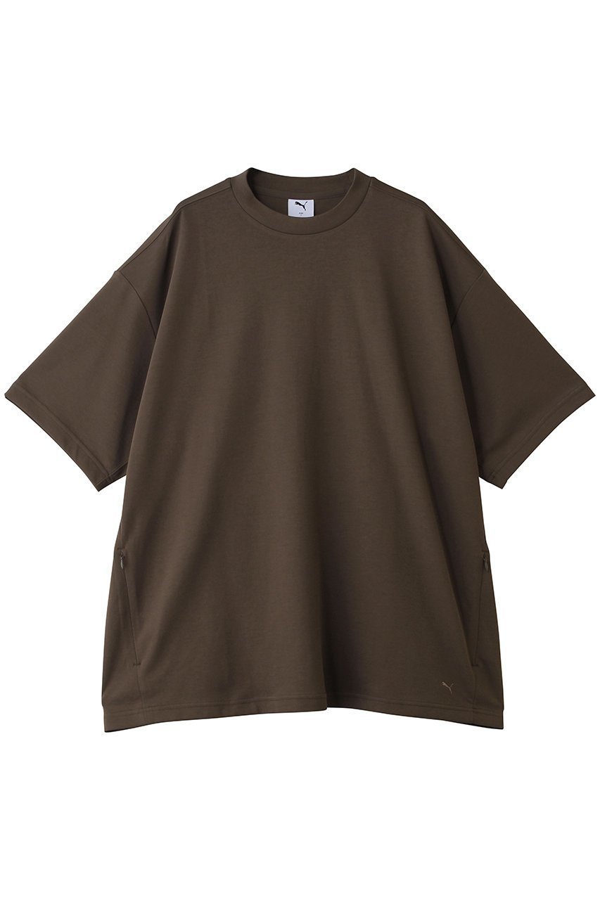 【プーマ/PUMA】の【UNISEX】【PROJECT PUMA PLUS】OVERSIZED SS TEE インテリア・キッズ・メンズ・レディースファッション・服の通販 founy(ファニー) 　ファッション　Fashion　レディースファッション　Fashion for Women　トップス・カットソー　Cut & Sew Tops　シャツ・ブラウス・オフィスカジュアル　Elegant Blouses & Button-Ups　ロングTシャツ・Tシャツ　Longline T-Shirts & Tees　カットソー・ベーシックTシャツ　Cut-and-Sewn Tops / Stretch Tees & Basics　ユニセックス　Unisex, Genderless　ショート　Short, Short Length　スラックス　Slacks, Dress Pants　スリーブ　Sleeve, Long Sleeve / Short Sleeve　デニム　Denim, Jeans Material　CHOCOLATE|ID: prp329100004932511 ipo3291000000037021891