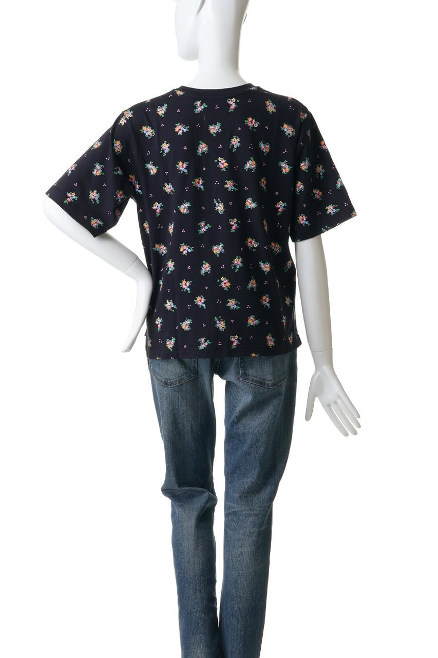 【ミュベール/MUVEIL】のティーカッププリントTシャツ 人気、トレンドファッション・服の通販 founy(ファニー) 　ファッション　Fashion　レディースファッション　Fashion for Women　トップス・カットソー　Cut & Sew Tops　シャツ・ブラウス・オフィスカジュアル　Elegant Blouses & Button-Ups　ロングTシャツ・Tシャツ　Longline T-Shirts & Tees　カットソー・ベーシックTシャツ　Cut-and-Sewn Tops / Stretch Tees & Basics　アンティーク　Antique-Inspired　ショート　Short, Short Length　スリーブ　Sleeve, Long Sleeve / Short Sleeve　プリント　Print, Printed Pattern　モチーフ　Motif, Design Theme　other-4|ID: prp329100004932513 ipo3291000000037021908