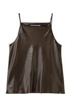 【プランク プロジェクト/PRANK PROJECT】のレザーサテンキャミ BRN(ブラウン)|ID: prp329100004932516 ipo3291000000037021928