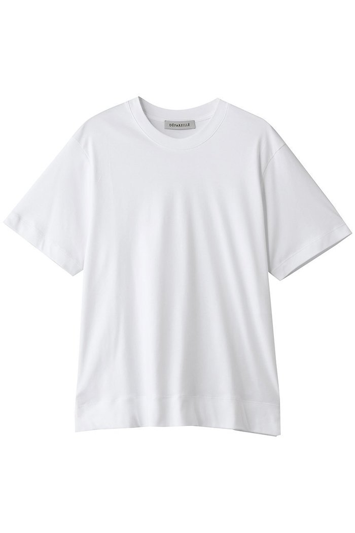 【デパリエ/DEPAREILLE】のスムースショートスリーブTシャツ インテリア・キッズ・メンズ・レディースファッション・服の通販 founy(ファウニー) https://founy.com/ ファッション Fashion レディースファッション Fashion for Women トップス・カットソー Cut & Sew Tops シャツ・ブラウス・オフィスカジュアル Elegant Blouses & Button-Ups ロングTシャツ・Tシャツ Longline T-Shirts & Tees カットソー・ベーシックTシャツ Cut-and-Sewn Tops / Stretch Tees & Basics なめらか Smooth, Silky Texture インナー Innerwear ショート Short, Short Length シンプル Simple, Minimal ジャケット Jacket, Outerwear スリーブ Sleeve, Long Sleeve / Short Sleeve エレガント 上品 Elegant 再入荷 Restock / Back in Stock 定番 Standard, Basic Item |ID: prp329100004932517 ipo3291000000037021936