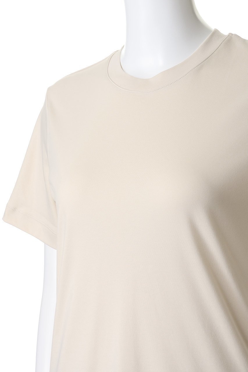 【デパリエ/DEPAREILLE】のスムースショートスリーブTシャツ 人気、トレンドファッション・服の通販 founy(ファニー) 　ファッション　Fashion　レディースファッション　Fashion for Women　トップス・カットソー　Cut & Sew Tops　シャツ・ブラウス・オフィスカジュアル　Elegant Blouses & Button-Ups　ロングTシャツ・Tシャツ　Longline T-Shirts & Tees　カットソー・ベーシックTシャツ　Cut-and-Sewn Tops / Stretch Tees & Basics　なめらか　Smooth, Silky Texture　インナー　Innerwear　ショート　Short, Short Length　シンプル　Simple, Minimal　ジャケット　Jacket, Outerwear　スリーブ　Sleeve, Long Sleeve / Short Sleeve　エレガント 上品　Elegant　再入荷　Restock / Back in Stock　定番　Standard, Basic Item　other-5|ID: prp329100004932517 ipo3291000000037021944