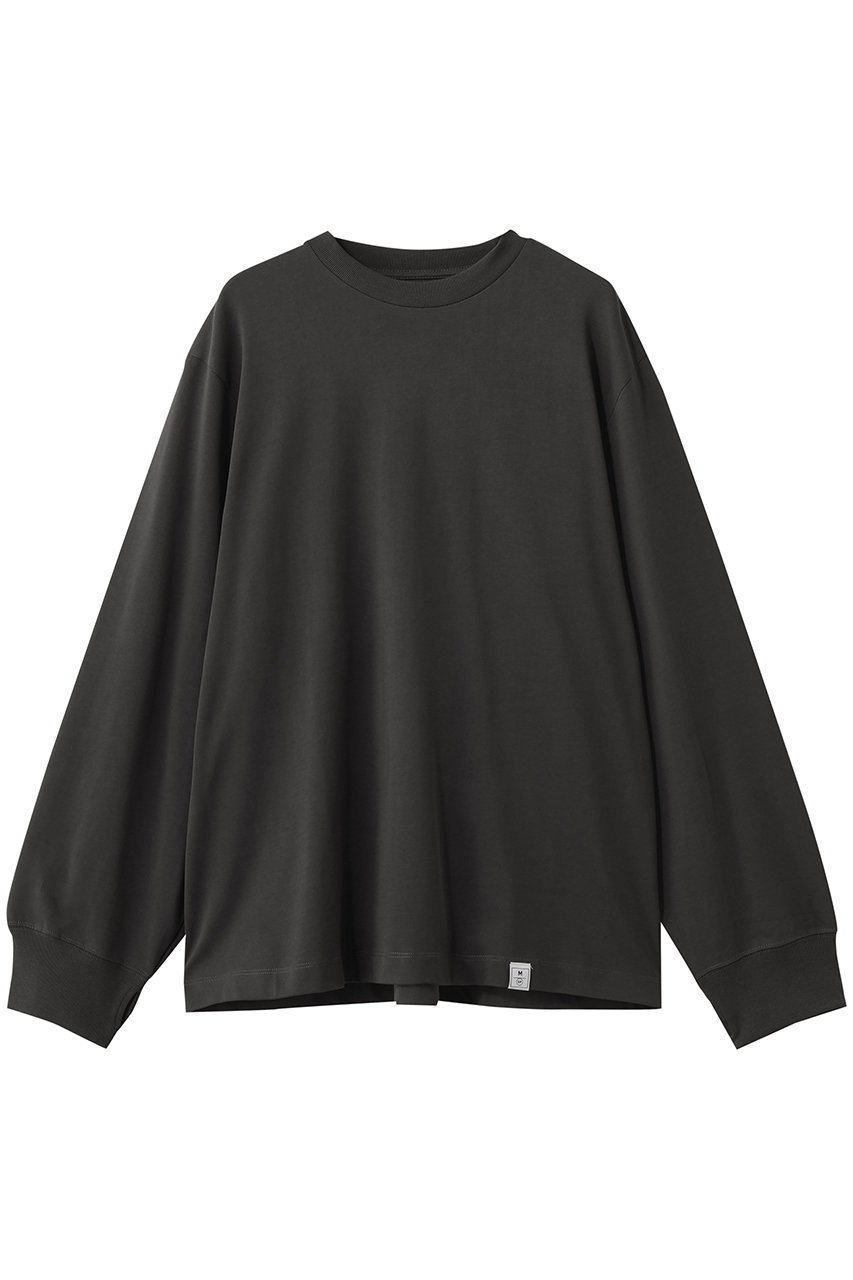 【メゾンスペシャル/MAISON SPECIAL】の【UNISEX】天竺L/Sカットソー インテリア・キッズ・メンズ・レディースファッション・服の通販 founy(ファニー) 　ファッション　Fashion　レディースファッション　Fashion for Women　トップス・カットソー　Cut & Sew Tops　シャツ・ブラウス・オフィスカジュアル　Elegant Blouses & Button-Ups　ロングTシャツ・Tシャツ　Longline T-Shirts & Tees　カットソー・ベーシックTシャツ　Cut-and-Sewn Tops / Stretch Tees & Basics　ユニセックス　Unisex, Genderless　カットソー　Cut and Sewn Top　ショルダー　Shoulder, Shoulder Strap　シンプル　Simple, Minimal　ストレッチ　Stretch, Stretchy Fabric　スリーブ　Sleeve, Long Sleeve / Short Sleeve　ドロップ　Drop Shoulder, Dropped Style　ロング　Long, Long-Length　C.GRY(チャコールグレー)|ID: prp329100004932521 ipo3291000000037021974