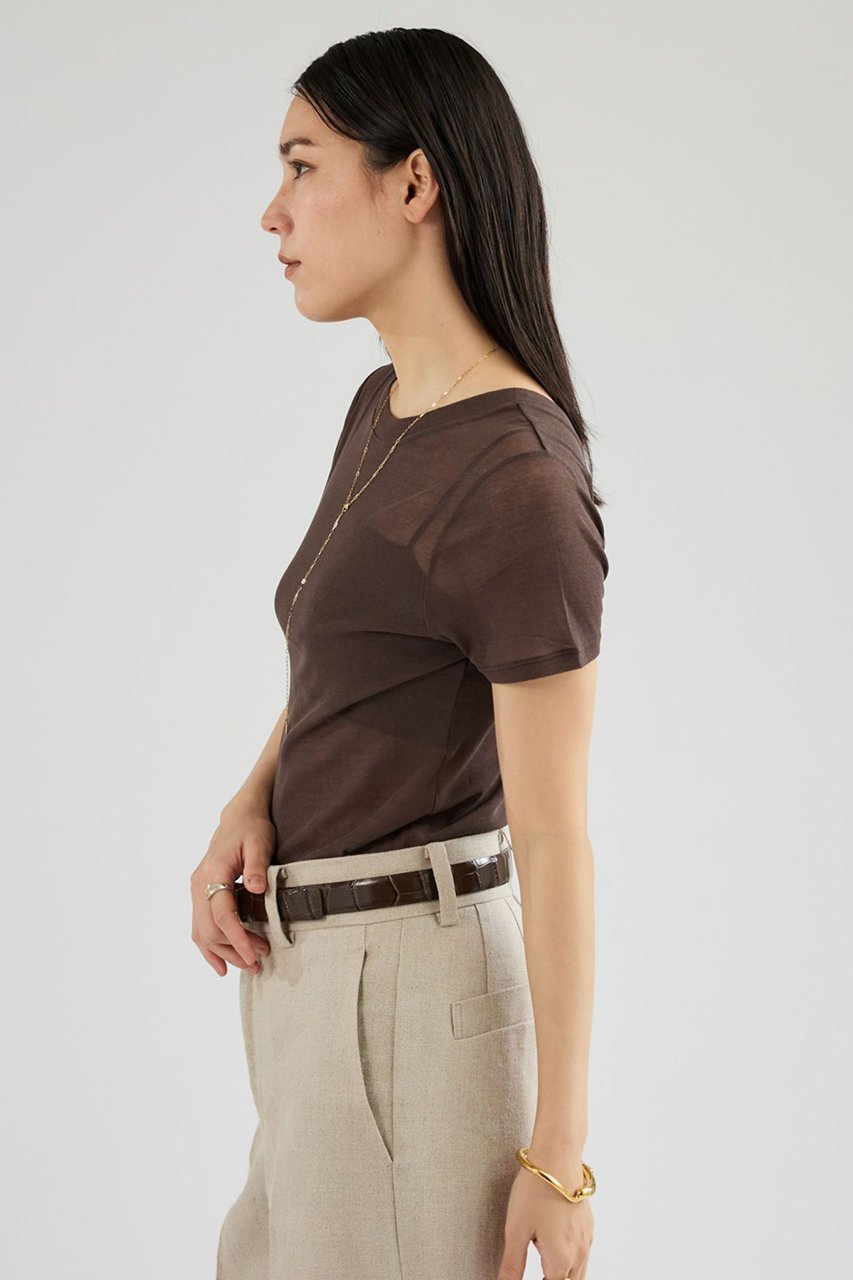 【カオス/Chaos】のノアパティTシャツ 人気、トレンドファッション・服の通販 founy(ファニー) 　ファッション　Fashion　レディースファッション　Fashion for Women　トップス・カットソー　Cut & Sew Tops　シャツ・ブラウス・オフィスカジュアル　Elegant Blouses & Button-Ups　ロングTシャツ・Tシャツ　Longline T-Shirts & Tees　カットソー・ベーシックTシャツ　Cut-and-Sewn Tops / Stretch Tees & Basics　シアー　Sheer, See-Through　ショート　Short, Short Length　スリーブ　Sleeve, Long Sleeve / Short Sleeve　パターン　Pattern, Design Print　フィット　Fit, Slim Fit　半袖　Short Sleeve, Half Sleeve　新作・新入荷　New Arrivals / New In　長袖　Long Sleeve, Full Sleeve　other-3|ID: prp329100004932522 ipo3291000000037021986