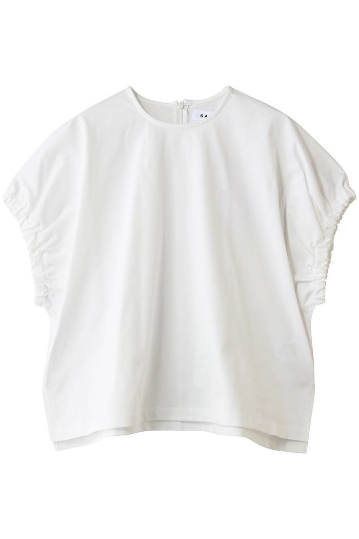 【サクラ/SACRA】のファインオーガニックコットンカットソー インテリア・キッズ・メンズ・レディースファッション・服の通販 founy(ファウニー) https://founy.com/ ファッション Fashion レディースファッション Fashion for Women トップス・カットソー Cut & Sew Tops シャツ・ブラウス・オフィスカジュアル Elegant Blouses & Button-Ups ロングTシャツ・Tシャツ Longline T-Shirts & Tees カットソー・ベーシックTシャツ Cut-and-Sewn Tops / Stretch Tees & Basics カットソー Cut and Sewn Top ギャザー Gathered, Ruffled ショート Short, Short Length スラックス Slacks, Dress Pants スリーブ Sleeve, Long Sleeve / Short Sleeve デニム Denim, Jeans Material フォルム Silhouette, Form 再入荷 Restock / Back in Stock |ID: prp329100004932529 ipo3291000000037022048