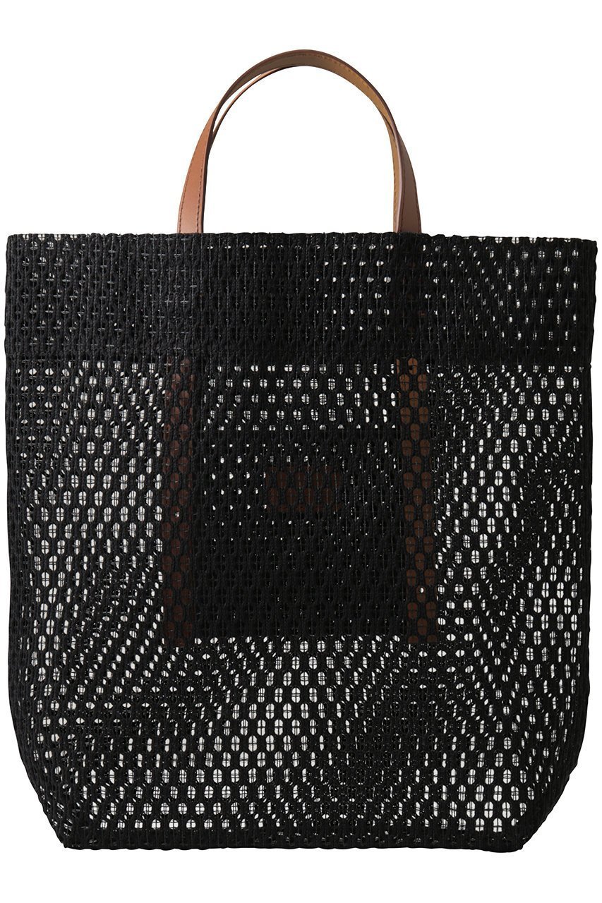 【メアリ オル ターナ/MARY AL TERNA】のGAP トートバッグ L インテリア・キッズ・メンズ・レディースファッション・服の通販 founy(ファニー) 　ファッション　Fashion　レディースファッション　Fashion for Women　バッグ　Bags　メッシュ　Mesh, Net Fabric　エレガント 上品　Elegant　定番　Standard, Basic Item　ブラウン×キャメル|ID: prp329100004932554 ipo3291000000037022228