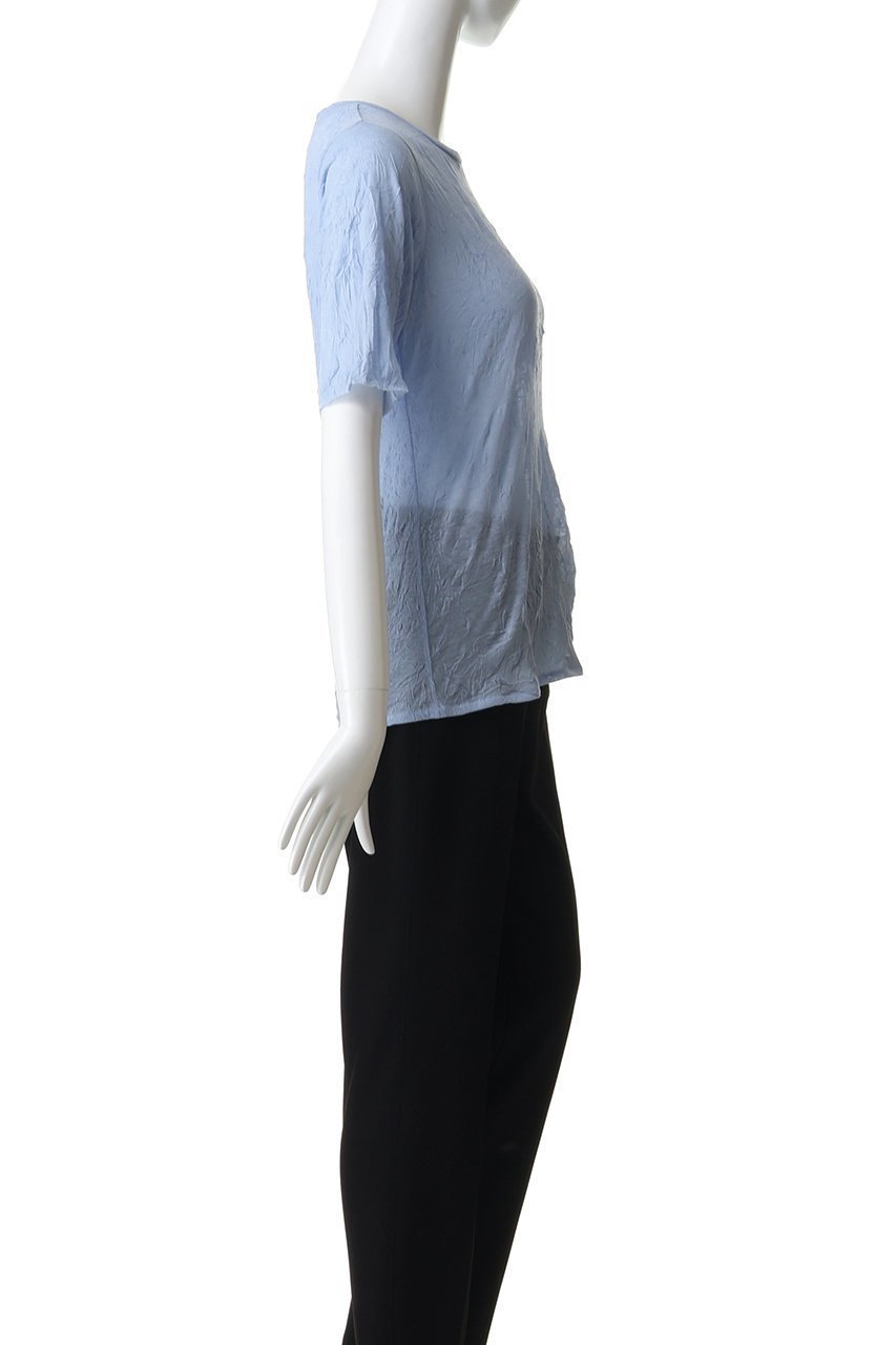 【ミディウミソリッド/MIDIUMISOLID】のsee-through crew neck half slv inner インナー 人気、トレンドファッション・服の通販 founy(ファニー) 　ファッション　Fashion　レディースファッション　Fashion for Women　トップス・カットソー　Cut & Sew Tops　シャツ・ブラウス・オフィスカジュアル　Elegant Blouses & Button-Ups　ロングTシャツ・Tシャツ　Longline T-Shirts & Tees　カットソー・ベーシックTシャツ　Cut-and-Sewn Tops / Stretch Tees & Basics　インナー　Innerwear　ショート　Short, Short Length　シンプル　Simple, Minimal　ジャケット　Jacket, Outerwear　スマート　Smart, Elegant　スリーブ　Sleeve, Long Sleeve / Short Sleeve　エレガント 上品　Elegant　other-3|ID: prp329100004932560 ipo3291000000037022276