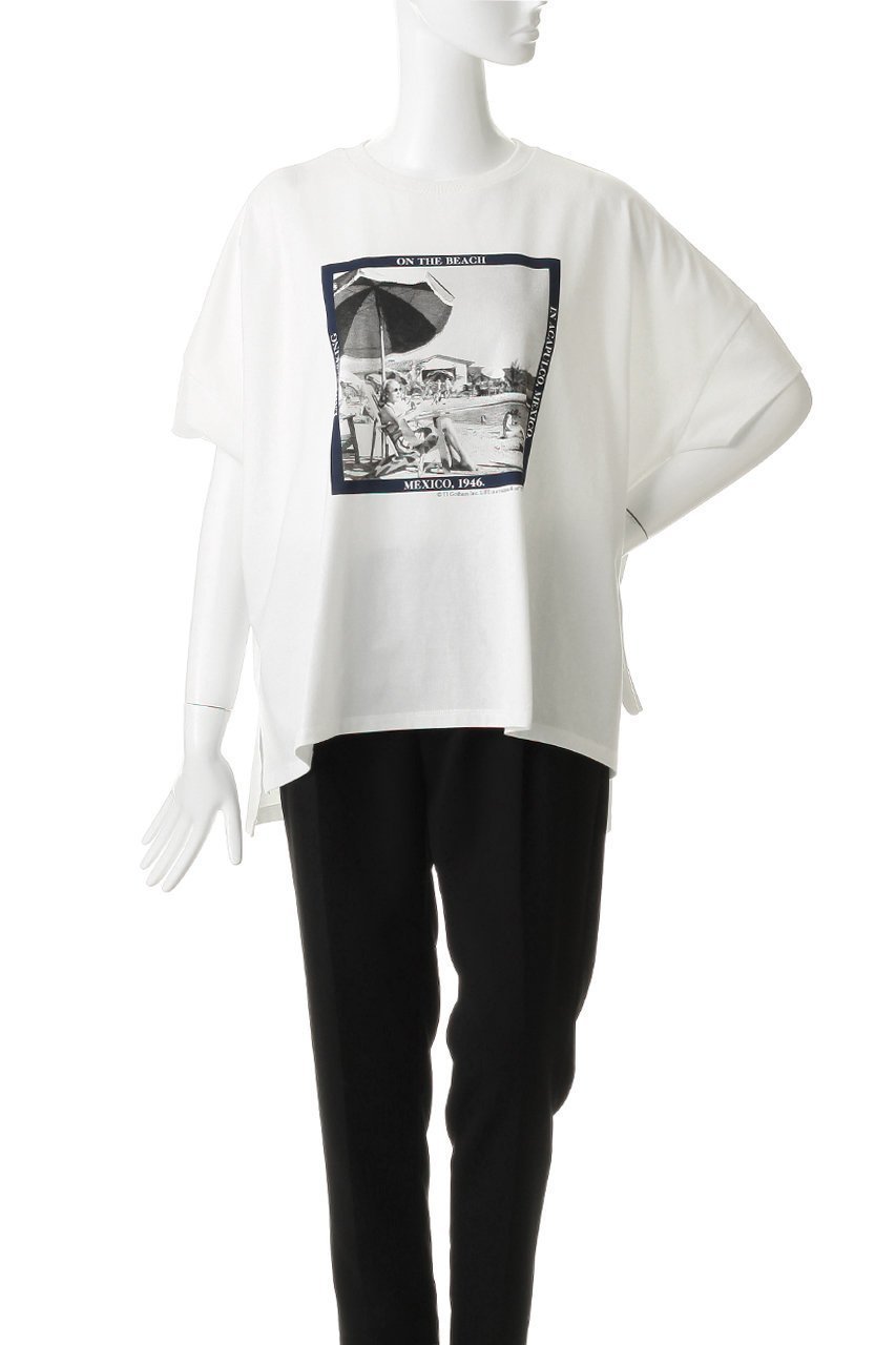 【エリオポール/heliopole】の【GOOD ROCK SPEED】LIFE BIG Tシャツ 人気、トレンドファッション・服の通販 founy(ファニー) 　ファッション　Fashion　レディースファッション　Fashion for Women　トップス・カットソー　Cut & Sew Tops　シャツ・ブラウス・オフィスカジュアル　Elegant Blouses & Button-Ups　ロングTシャツ・Tシャツ　Longline T-Shirts & Tees　カットソー・ベーシックTシャツ　Cut-and-Sewn Tops / Stretch Tees & Basics　ショート　Short, Short Length　スリーブ　Sleeve, Long Sleeve / Short Sleeve　ビーチ　Beach, Seaside　モノトーン　Monotone, Black and White　半袖　Short Sleeve, Half Sleeve　夏　Summer　other-2|ID: prp329100004932562 ipo3291000000037022292