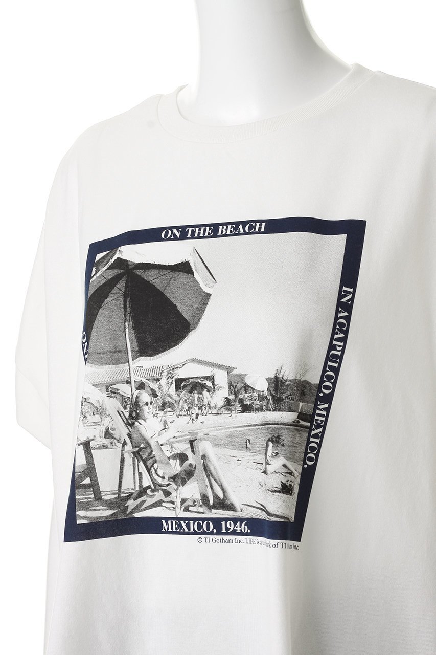 【エリオポール/heliopole】の【GOOD ROCK SPEED】LIFE BIG Tシャツ 人気、トレンドファッション・服の通販 founy(ファニー) 　ファッション　Fashion　レディースファッション　Fashion for Women　トップス・カットソー　Cut & Sew Tops　シャツ・ブラウス・オフィスカジュアル　Elegant Blouses & Button-Ups　ロングTシャツ・Tシャツ　Longline T-Shirts & Tees　カットソー・ベーシックTシャツ　Cut-and-Sewn Tops / Stretch Tees & Basics　ショート　Short, Short Length　スリーブ　Sleeve, Long Sleeve / Short Sleeve　ビーチ　Beach, Seaside　モノトーン　Monotone, Black and White　半袖　Short Sleeve, Half Sleeve　夏　Summer　other-5|ID: prp329100004932562 ipo3291000000037022298