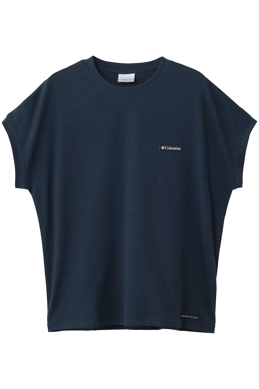 【コロンビア/Columbia】のウィメンズルックアウトスパイアーショートスリーブTシャツ インテリア・キッズ・メンズ・レディースファッション・服の通販 founy(ファニー) 　ファッション　Fashion　レディースファッション　Fashion for Women　トップス・カットソー　Cut & Sew Tops　シャツ・ブラウス・オフィスカジュアル　Elegant Blouses & Button-Ups　ロングTシャツ・Tシャツ　Longline T-Shirts & Tees　カットソー・ベーシックTシャツ　Cut-and-Sewn Tops / Stretch Tees & Basics　アウトドア　Outdoor Clothing　ショート　Short, Short Length　スリーブ　Sleeve, Long Sleeve / Short Sleeve　フィット　Fit, Slim Fit　ボトム　Bottoms, Lower Wear　リラックス　Relax, Relaxed Fit　夏　Summer　Collegiate Navy|ID: prp329100004932571 ipo3291000000037022338