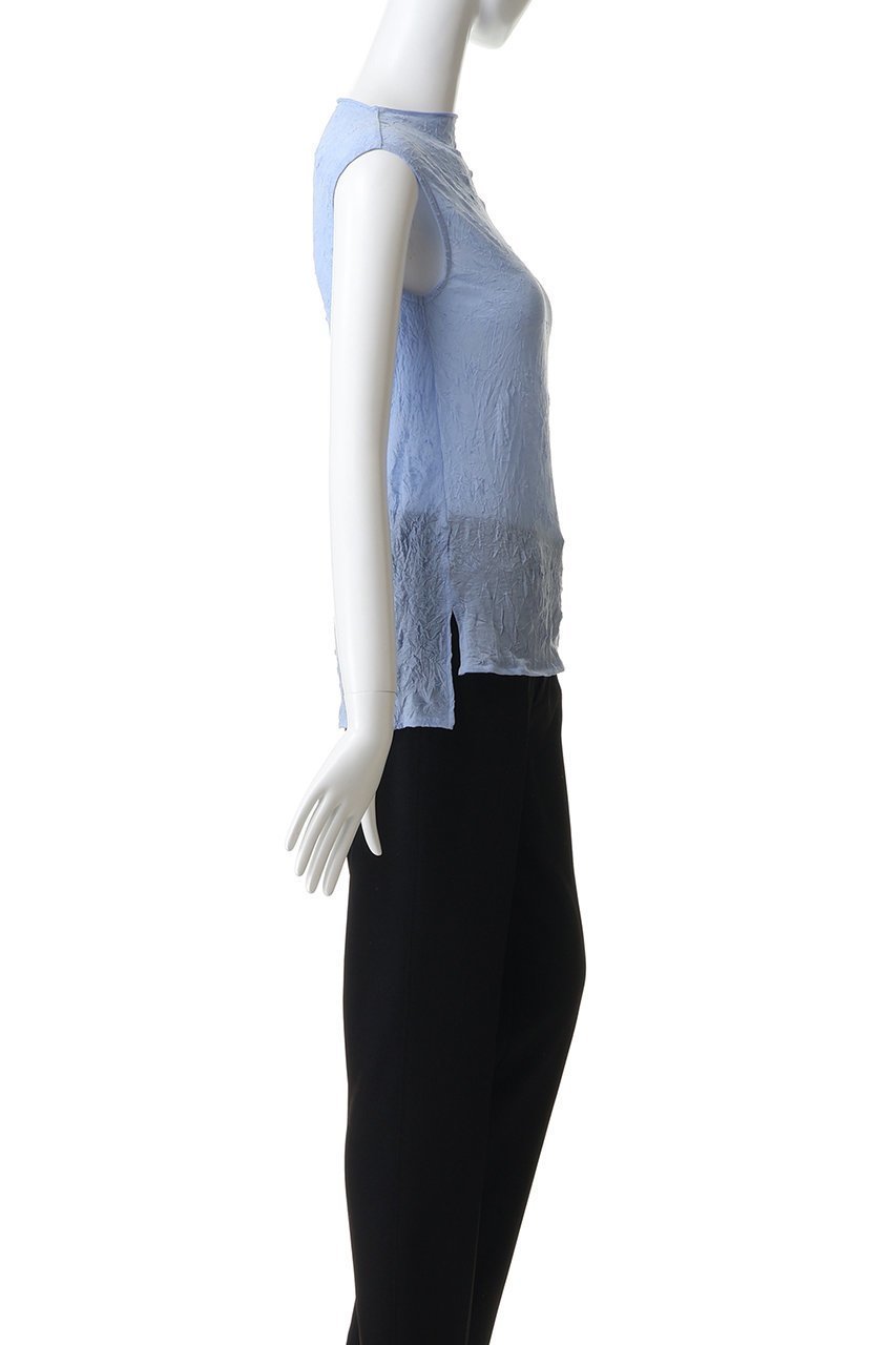 【ミディウミソリッド/MIDIUMISOLID】のsee-through h/neck sleeveless inner インナー 人気、トレンドファッション・服の通販 founy(ファニー) 　ファッション　Fashion　レディースファッション　Fashion for Women　トップス・カットソー　Cut & Sew Tops　シャツ・ブラウス・オフィスカジュアル　Elegant Blouses & Button-Ups　ロングTシャツ・Tシャツ　Longline T-Shirts & Tees　カットソー・ベーシックTシャツ　Cut-and-Sewn Tops / Stretch Tees & Basics　インナー　Innerwear　カーディガン　Cardigan, Knitwear　シアー　Sheer, See-Through　ショート　Short, Short Length　ジャケット　Jacket, Outerwear　スリーブ　Sleeve, Long Sleeve / Short Sleeve　デニム　Denim, Jeans Material　夏　Summer　春　Spring　S/S・春夏　SS, Spring/Summer, Warm Season　ビジネス 仕事 通勤　Business / Work / Commuting　other-3|ID: prp329100004932596 ipo3291000000037022543