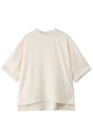 【サードマガジン/THIRD MAGAZINE】のレースTシャツブラウス 人気、トレンドファッション・服の通販 founy(ファニー) ファッション Fashion レディースファッション Fashion for Women トップス・カットソー Cut & Sew Tops シャツ・ブラウス・オフィスカジュアル Elegant Blouses & Button-Ups ロングTシャツ・Tシャツ Longline T-Shirts & Tees ショート Short, Short Length スリーブ Sleeve, Long Sleeve / Short Sleeve デニム Denim, Jeans Material レース Lace, Lace Fabric 洗える Machine Washable |ID:prp329100004932601