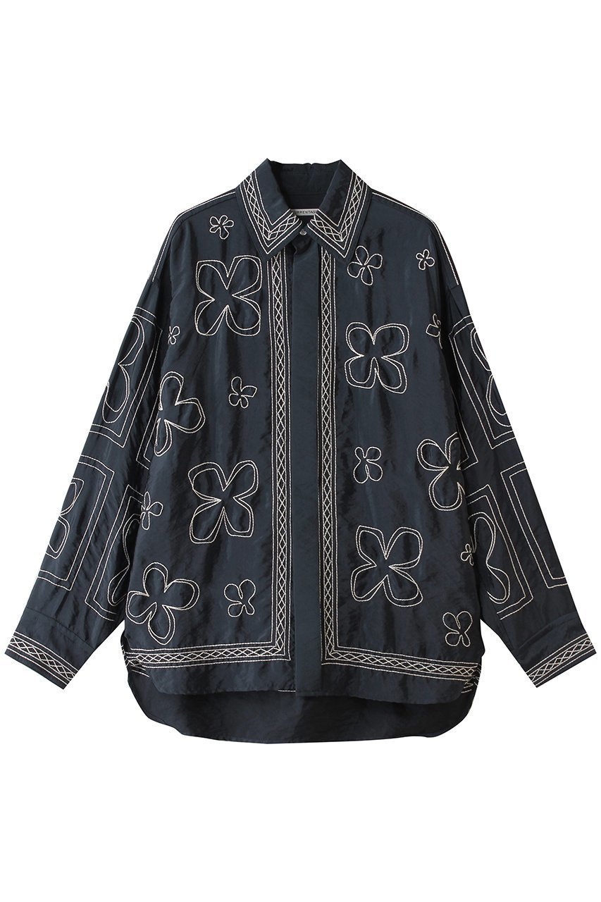 【マルティニーク/martinique】の【CURRENTAGE】エンブロイダリーブラウス 人気、トレンドファッション・服の通販 founy(ファニー) 　ファッション　Fashion　レディースファッション　Fashion for Women　トップス・カットソー　Cut & Sew Tops　シャツ・ブラウス・オフィスカジュアル　Elegant Blouses & Button-Ups　シンプル　Simple, Minimal　スリーブ　Sleeve, Long Sleeve / Short Sleeve　ハンド　Hand, Handmade　フラワー　Flower, Floral　モノトーン　Monotone, Black and White　ロング　Long, Long-Length　再入荷　Restock / Back in Stock　夏　Summer　 other-1|ID: prp329100004932604 ipo3291000000037022582